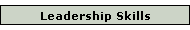 Leadership Skills